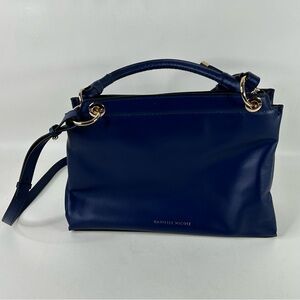Danielle Nicole Shoulder Bag / Hand Bag Leather Cobalt Blue Purse